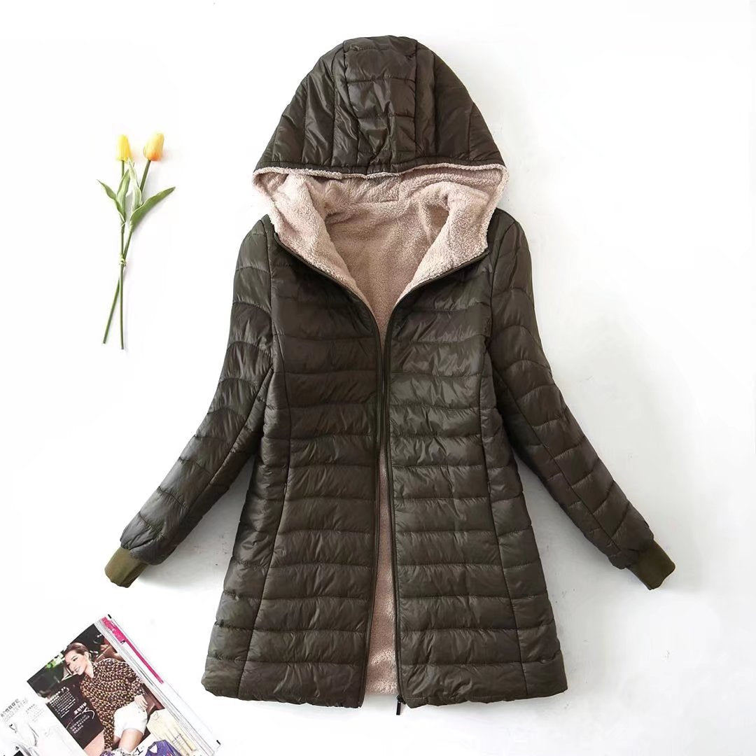Faustine | Women's Long Hooded Puffer Coat 5