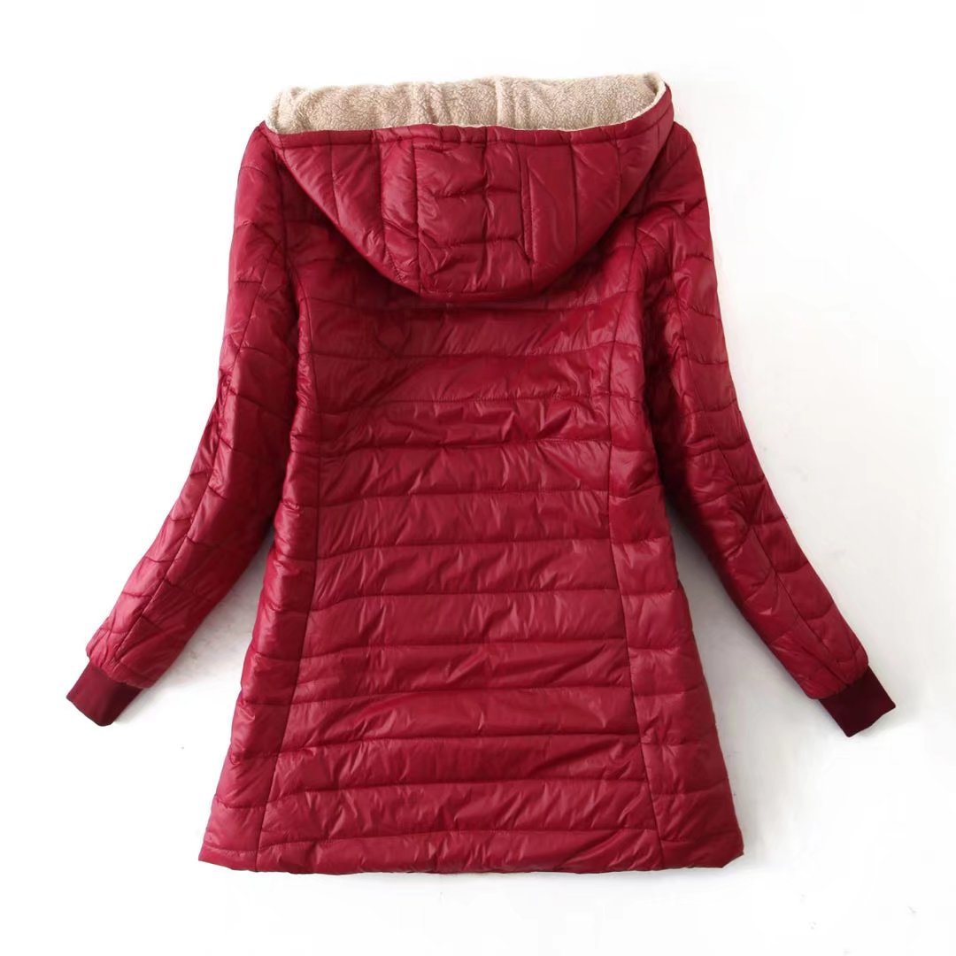 Faustine | Women's Long Hooded Puffer Coat 7