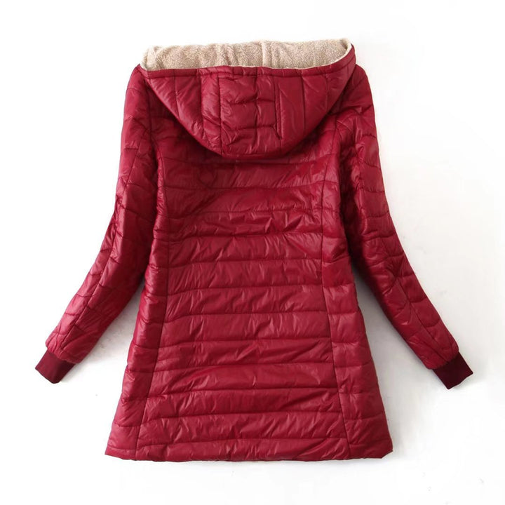Faustine | Women's Long Hooded Puffer Coat 7