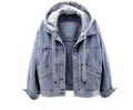 Faye - Oversized Hooded Denim Jacket