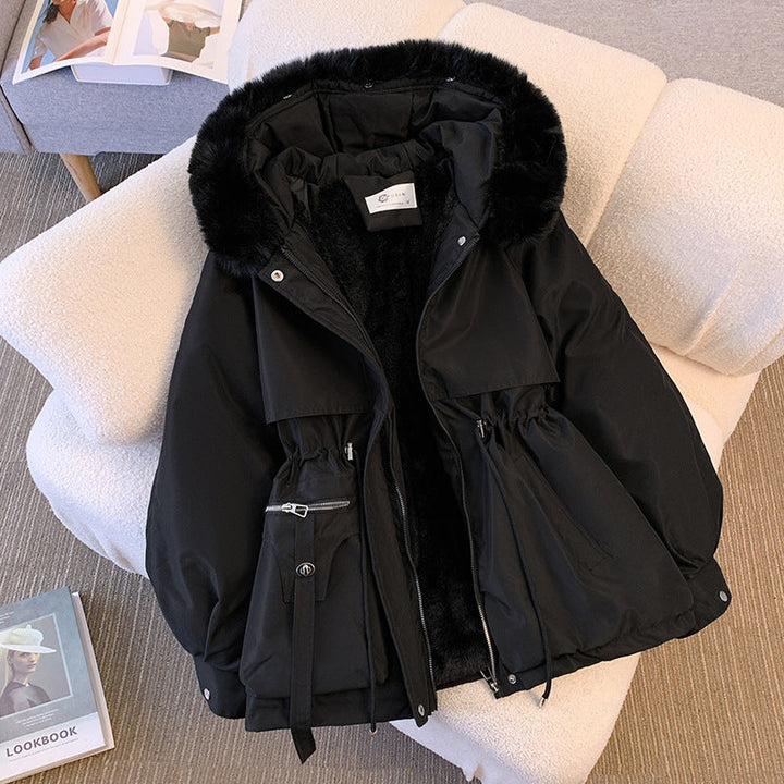 Femke - Sherpa Hood Short Winter Jacket 1