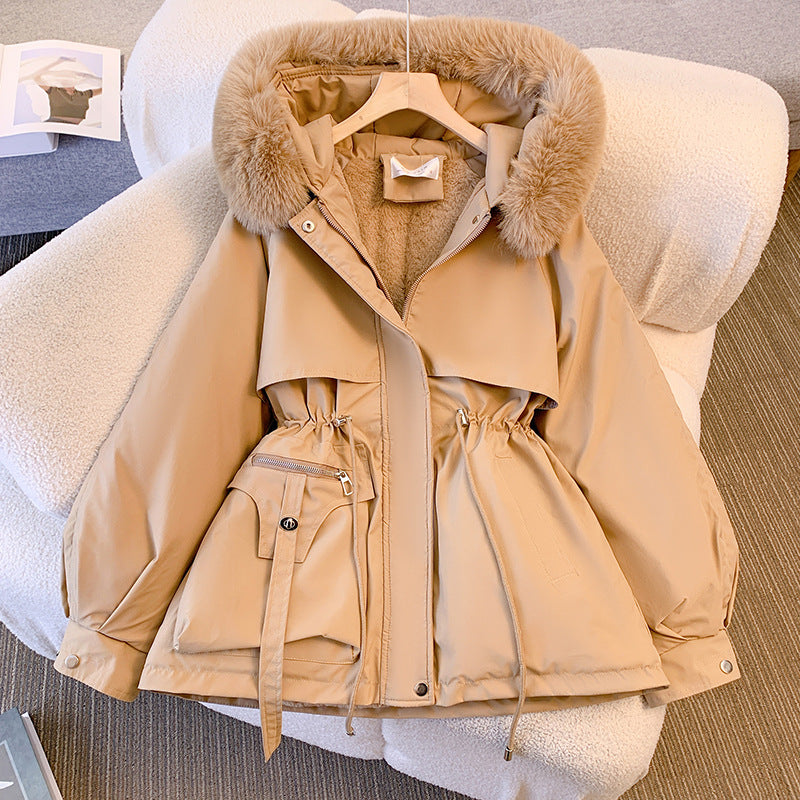 Femke - Sherpa Hood Short Winter Jacket 2