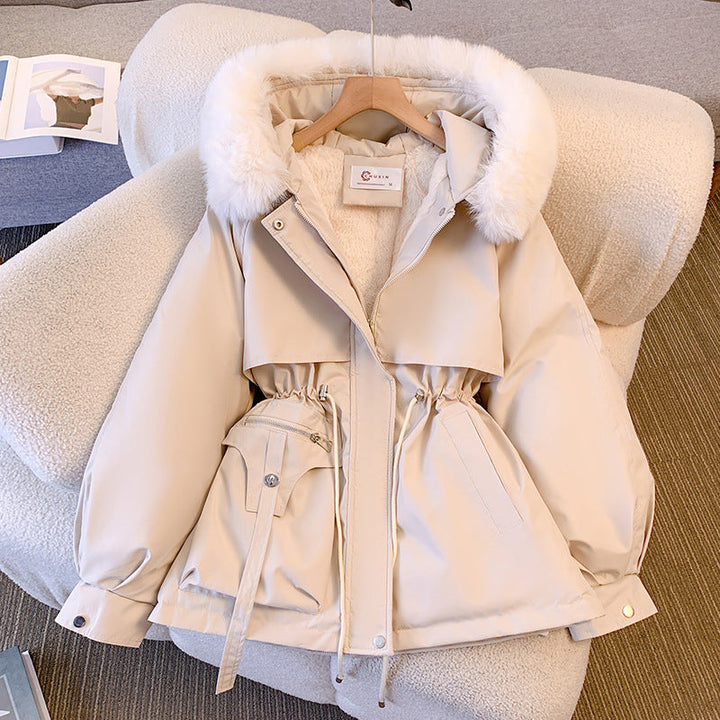 Femke - Sherpa Hood Short Winter Jacket 3