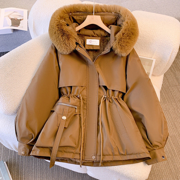 Femke - Sherpa Hood Short Winter Jacket 4