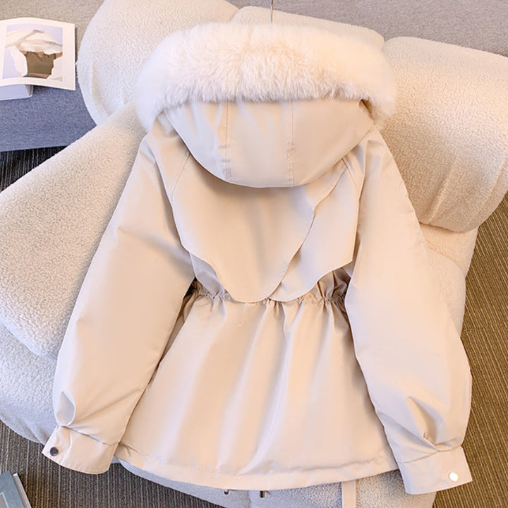 Femke - Sherpa Hood Short Winter Jacket 5