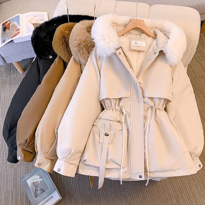 Femke - Sherpa Hood Short Winter Jacket 6