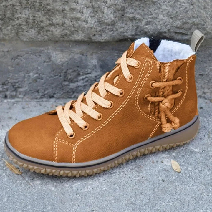 Fieke | Women's Lace Up High Top Winter Sneakers 5