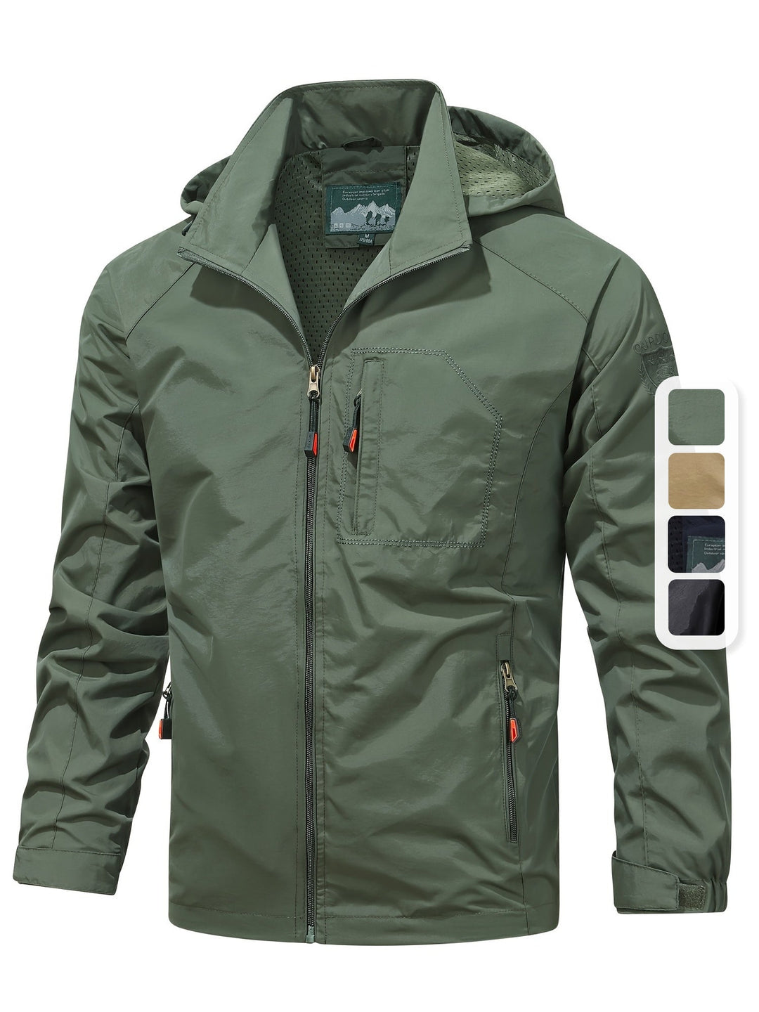 Fletcher - Lightweight Hooded Shell Jacket 5