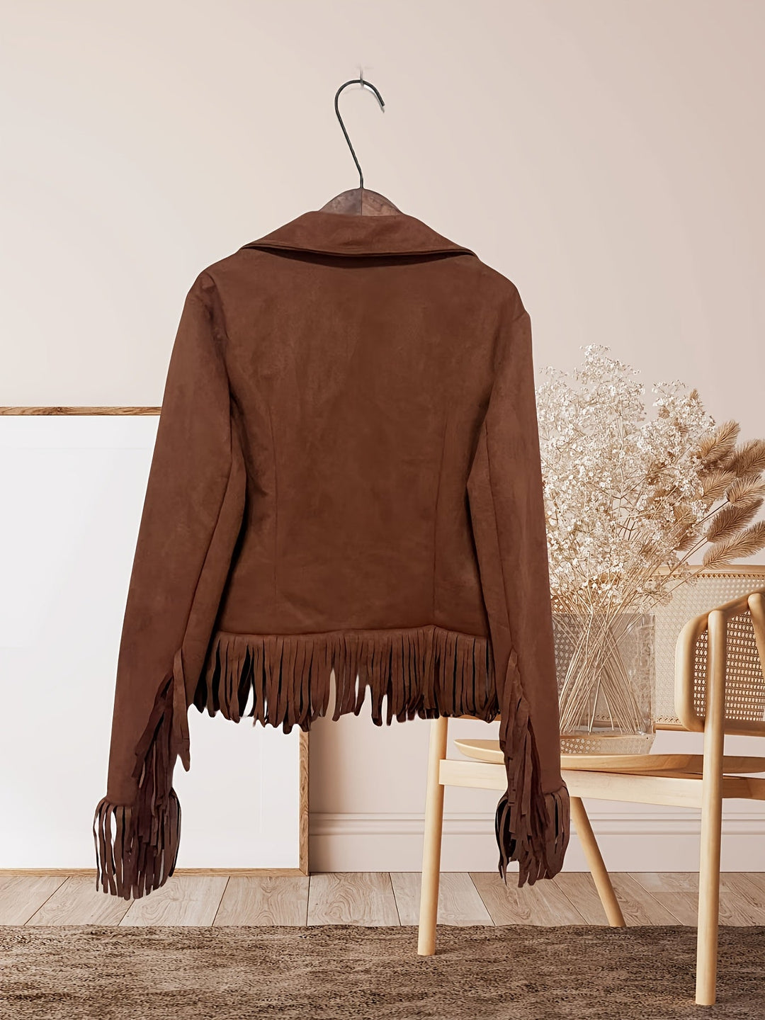 Floor | Women's Suede Fringe Western Jacket 2