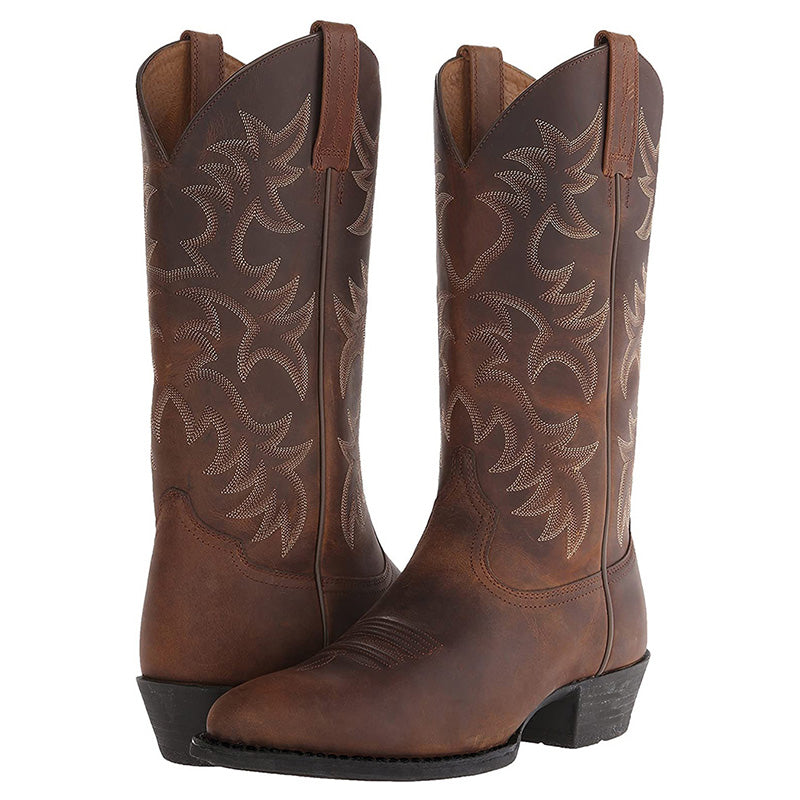 Florence | Women's Orthopedic Cowboy Boots Western Comfortable Mid Calf 2