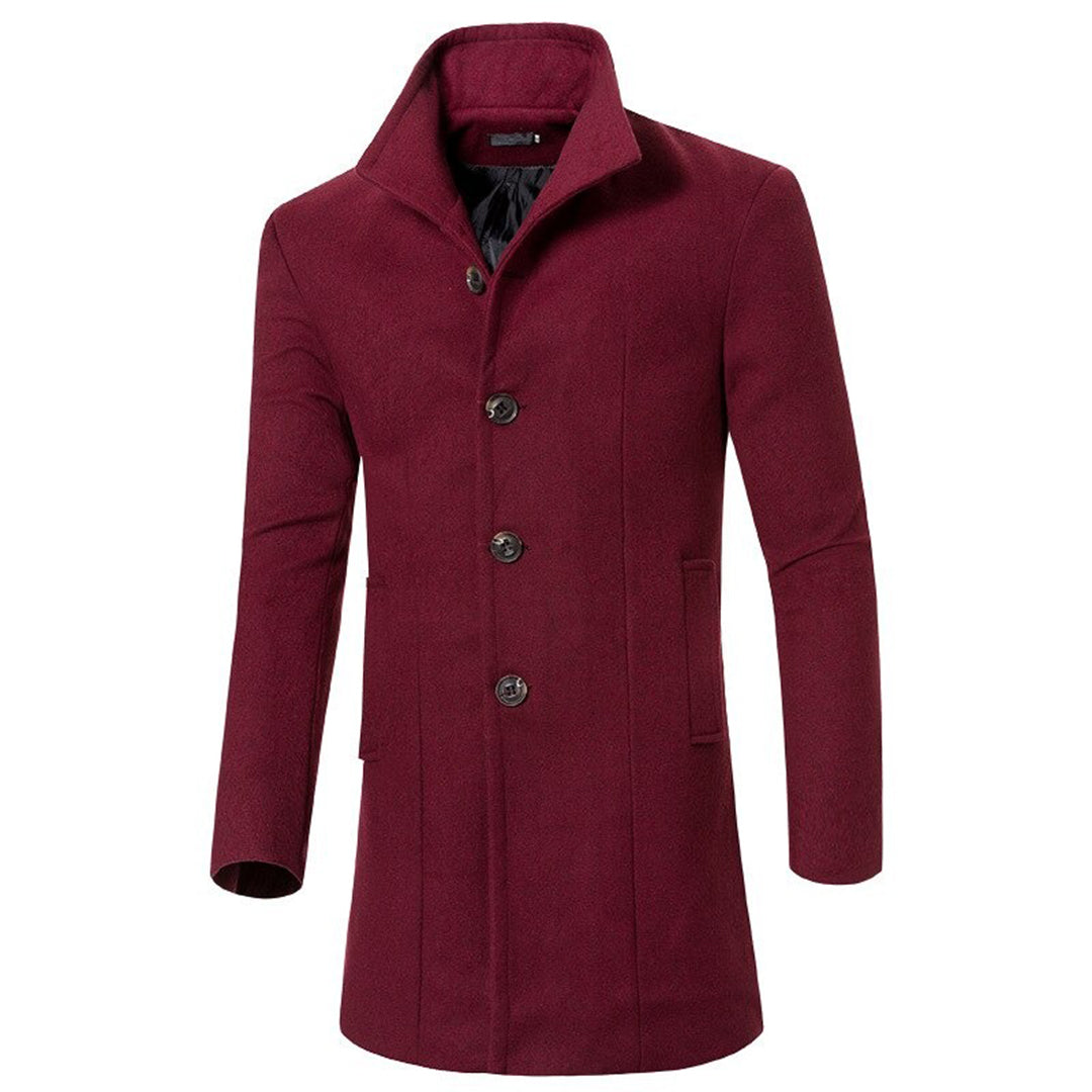 Floris | Men's Coat Business Jacket Mid Length Warm Winter 1