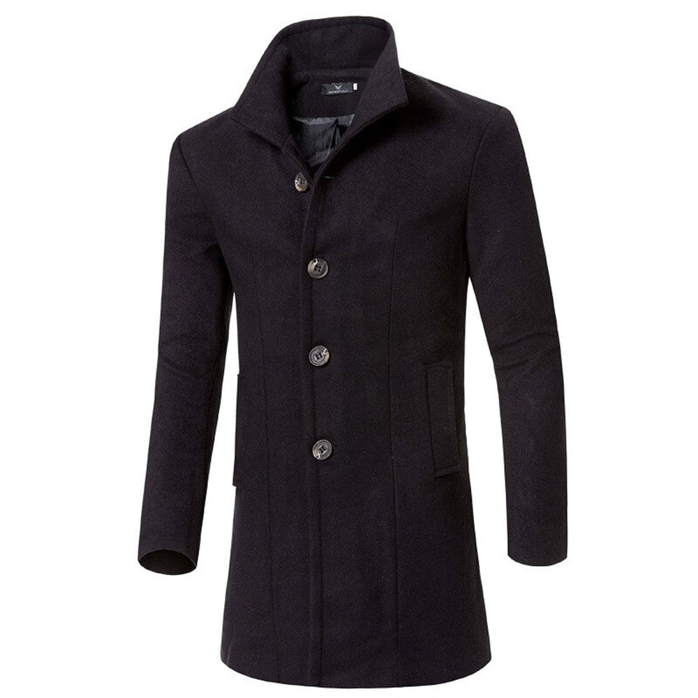 Floris | Men's Coat Business Jacket Mid Length Warm Winter 2