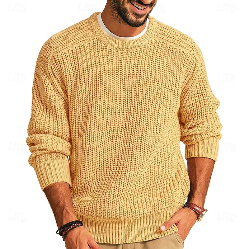 Franklin - Ribbed Round Neck Sweater 1
