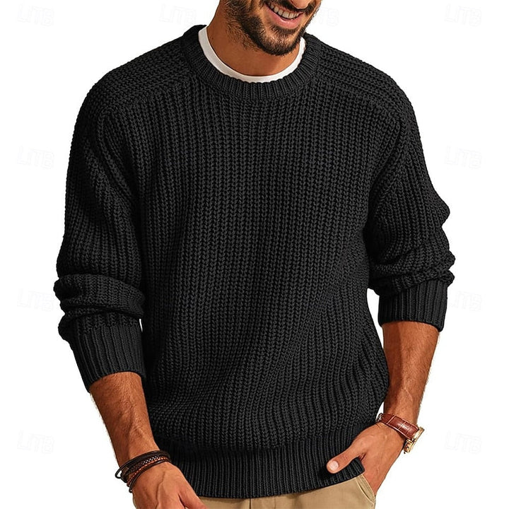 Franklin - Ribbed Round Neck Sweater 2