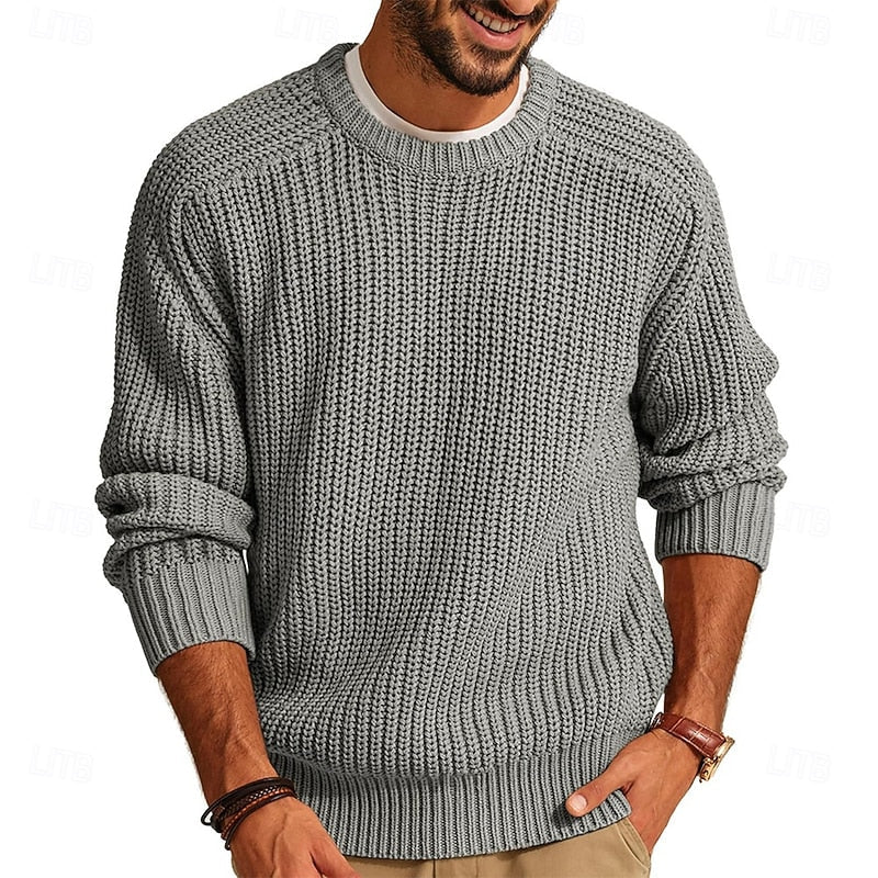 Franklin - Ribbed Round Neck Sweater 3
