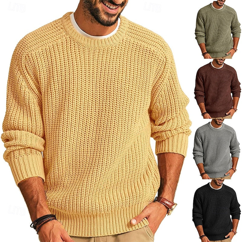 Franklin - Ribbed Round Neck Sweater 5