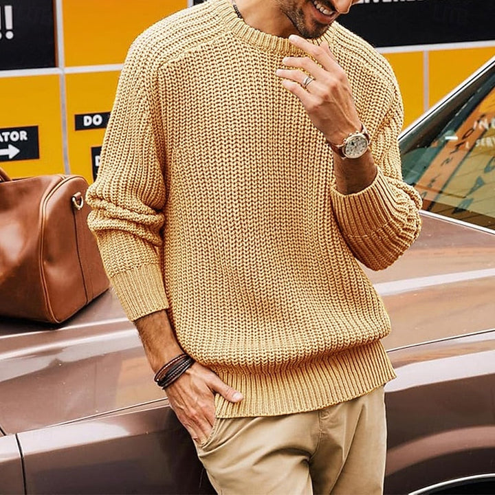 Franklin - Ribbed Round Neck Sweater 7