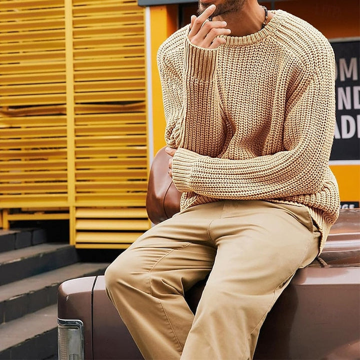 Franklin - Ribbed Round Neck Sweater 8