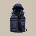 Freek | Men's Puffer Vest Hooded Quilted Winter