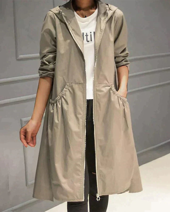 Frida - Casual Zip Pocket Fall Jacket 1