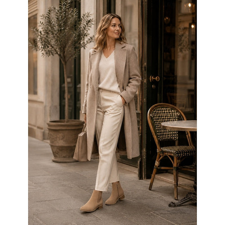 Froukje | Women's Suede Chelsea Ankle Boots 12