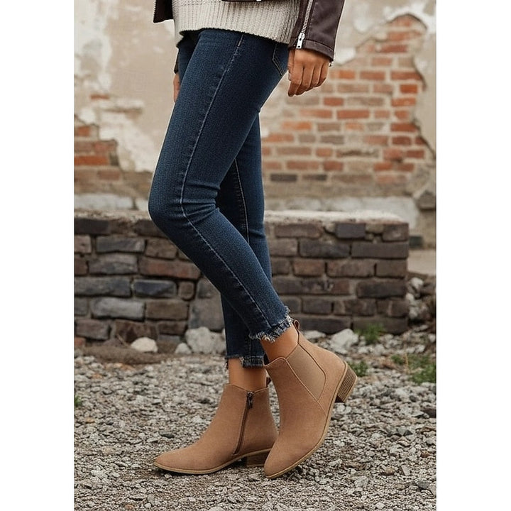 Froukje | Women's Suede Chelsea Ankle Boots 7