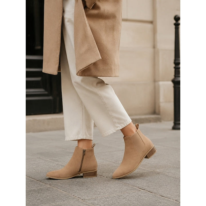 Froukje | Women's Suede Chelsea Ankle Boots 8