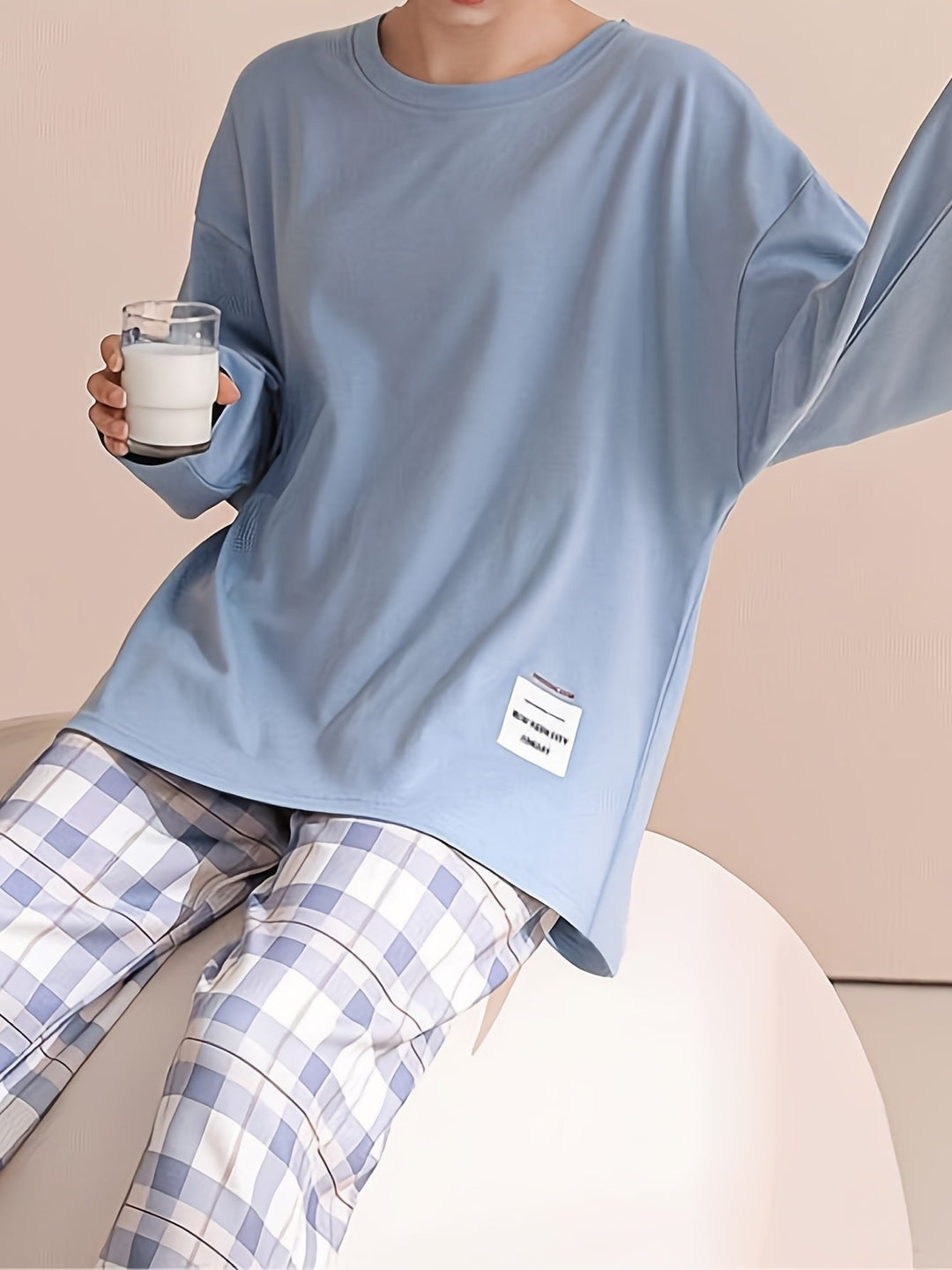 Genevieve | Women's Plaid Pajamas Set Long Sleeve 10