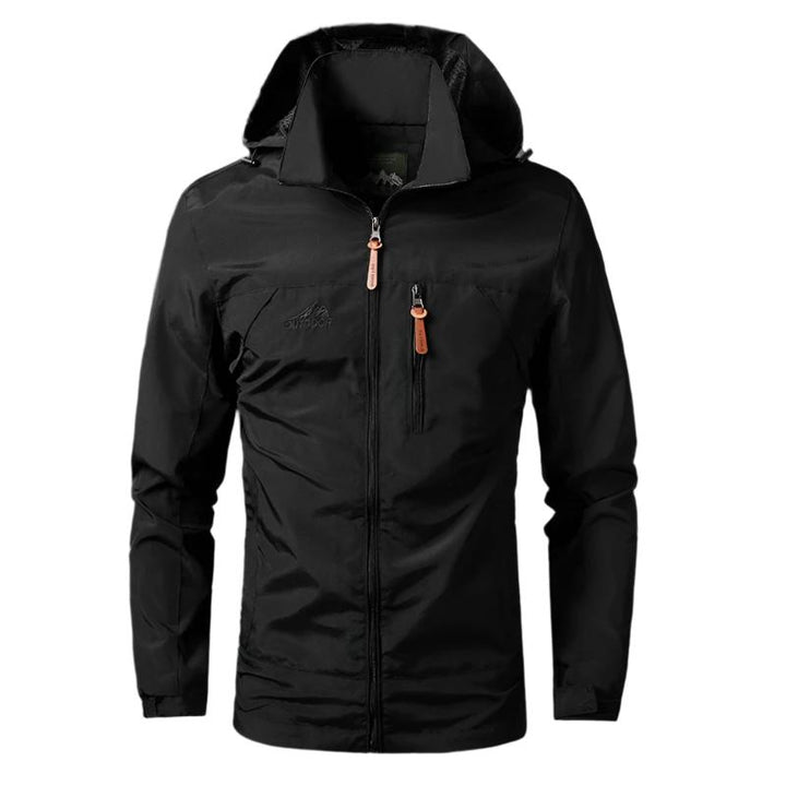 Gerben | Men's Lightweight Hooded Windbreaker Rain Jacket 1