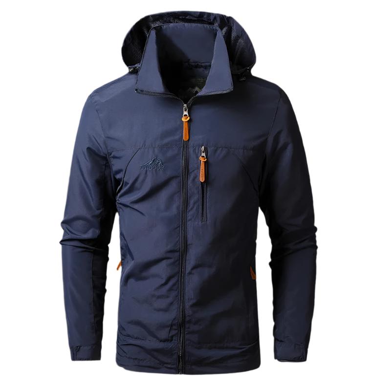 Gerben | Men's Lightweight Hooded Windbreaker Rain Jacket 2