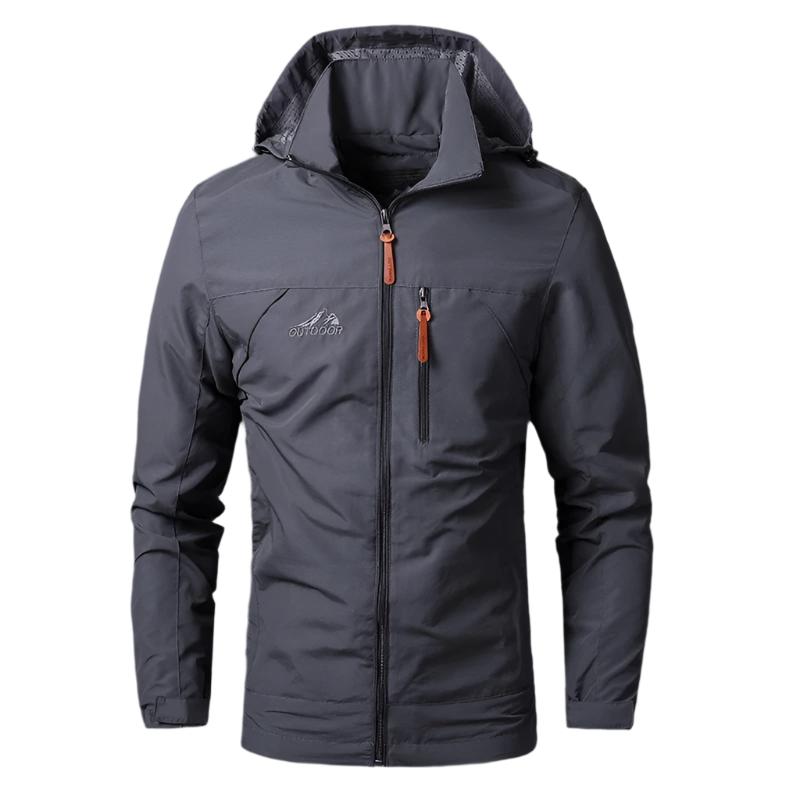 Gerben | Men's Lightweight Hooded Windbreaker Rain Jacket 3