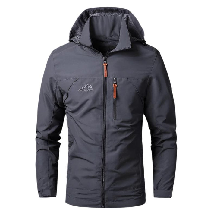 Gerben | Men's Lightweight Hooded Windbreaker Rain Jacket 3
