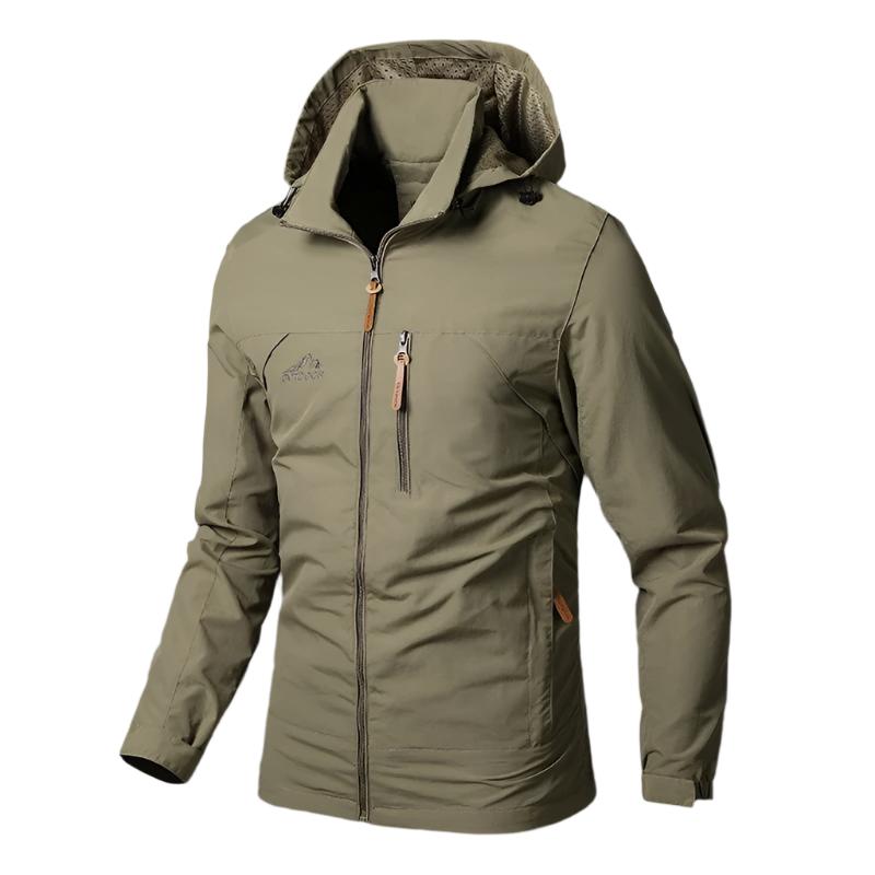 Gerben | Men's Lightweight Hooded Windbreaker Rain Jacket 5