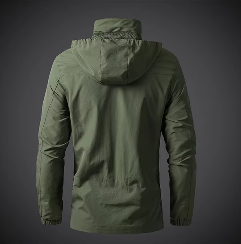 Gerben | Men's Lightweight Hooded Windbreaker Rain Jacket 6