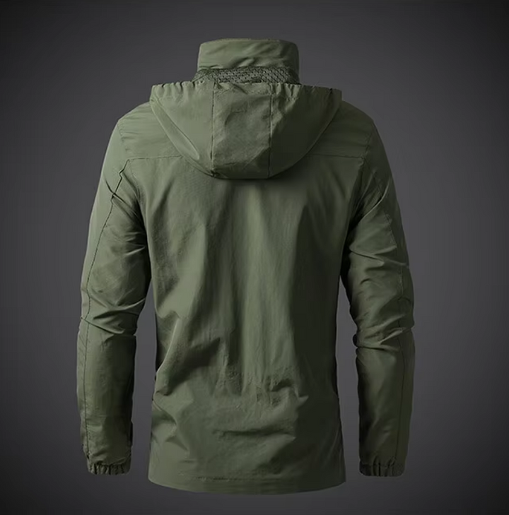 Gerben | Men's Lightweight Hooded Windbreaker Rain Jacket 6