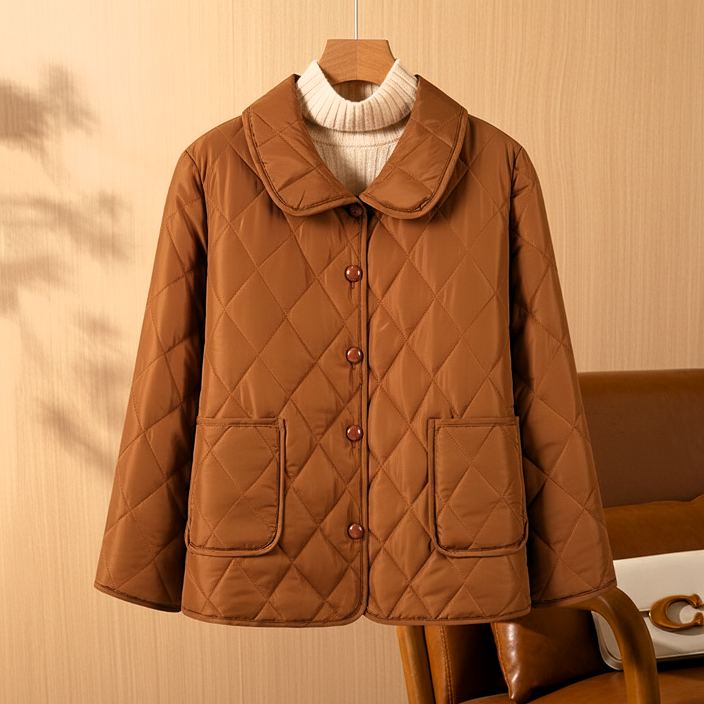 Ghislaine | Women's Diamond Quilted Jacket 1