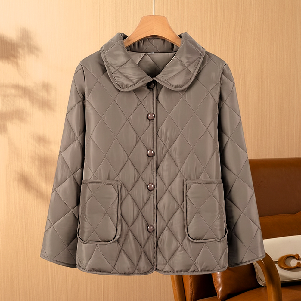 Ghislaine | Women's Diamond Quilted Jacket 2