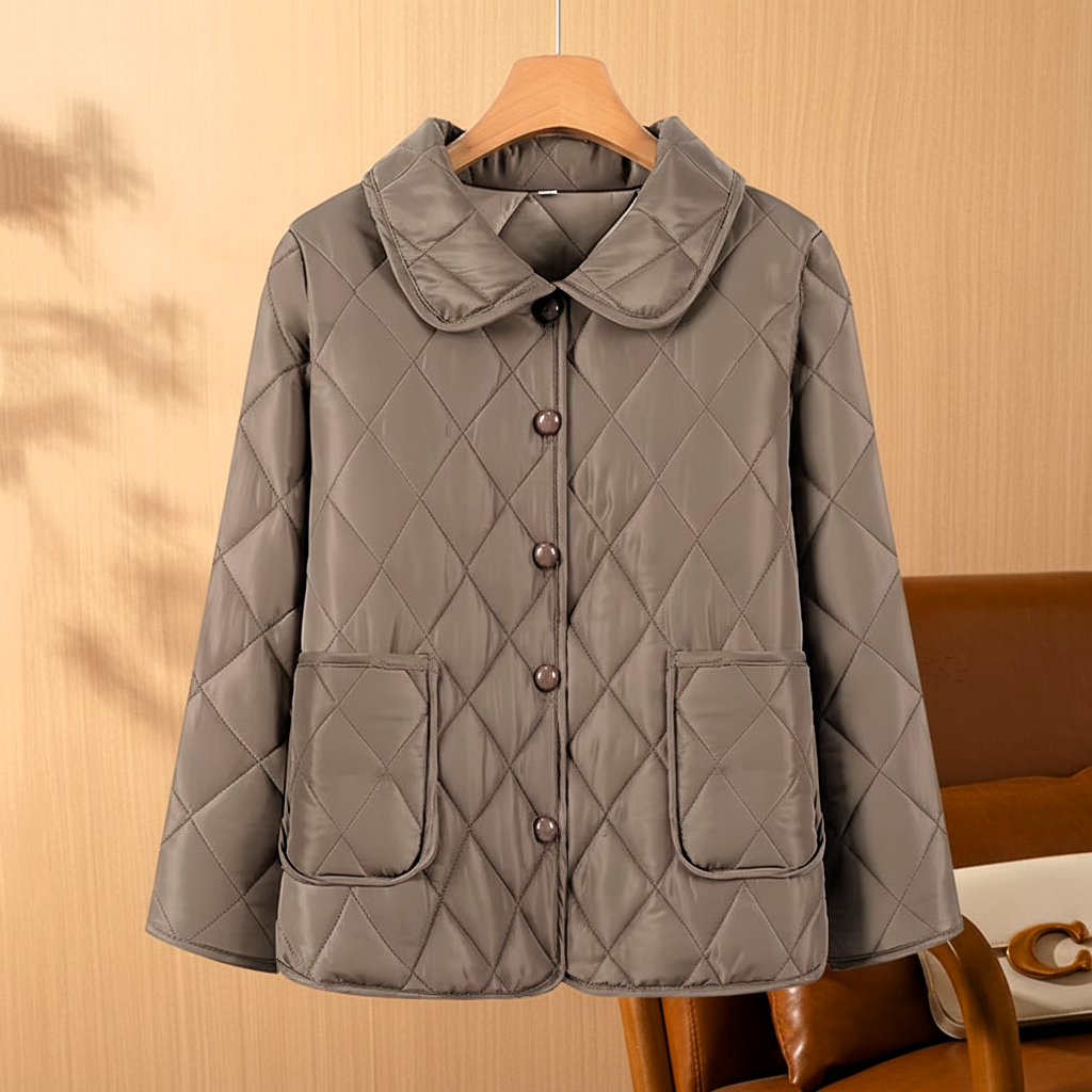 Ghislaine | Women's Diamond Quilted Jacket 2