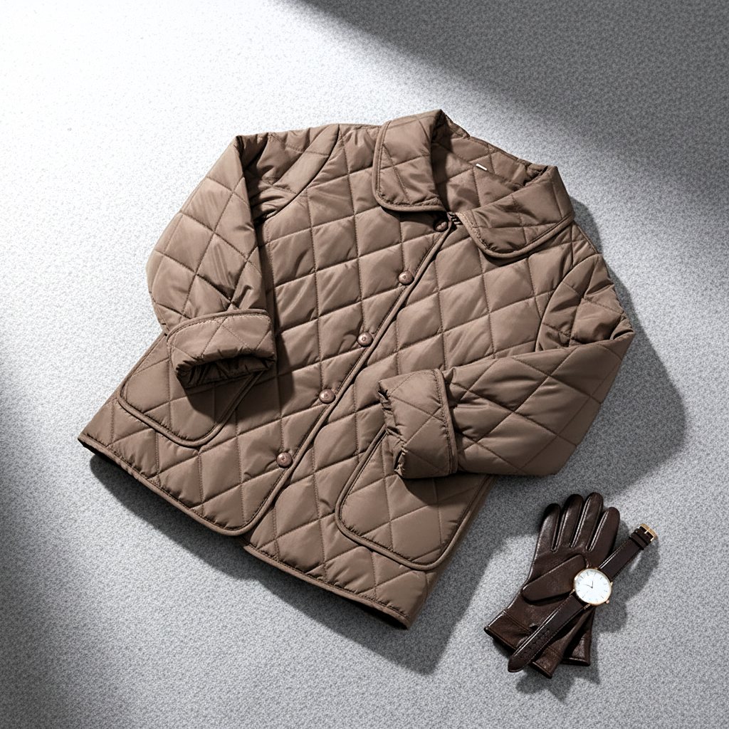 Ghislaine | Women's Diamond Quilted Jacket 4