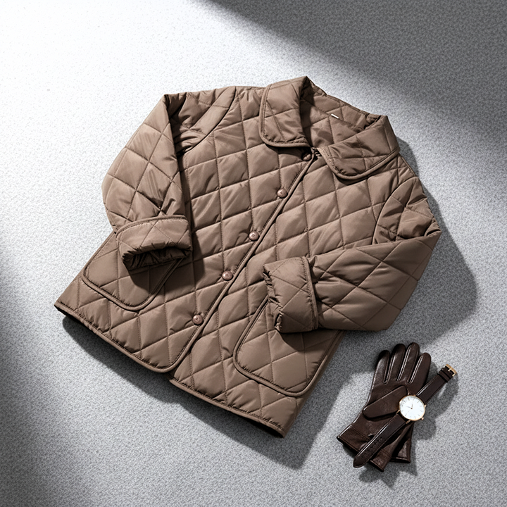 Ghislaine | Women's Diamond Quilted Jacket 4