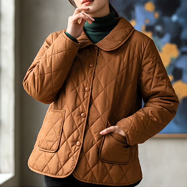 Ghislaine | Women's Diamond Quilted Jacket 7