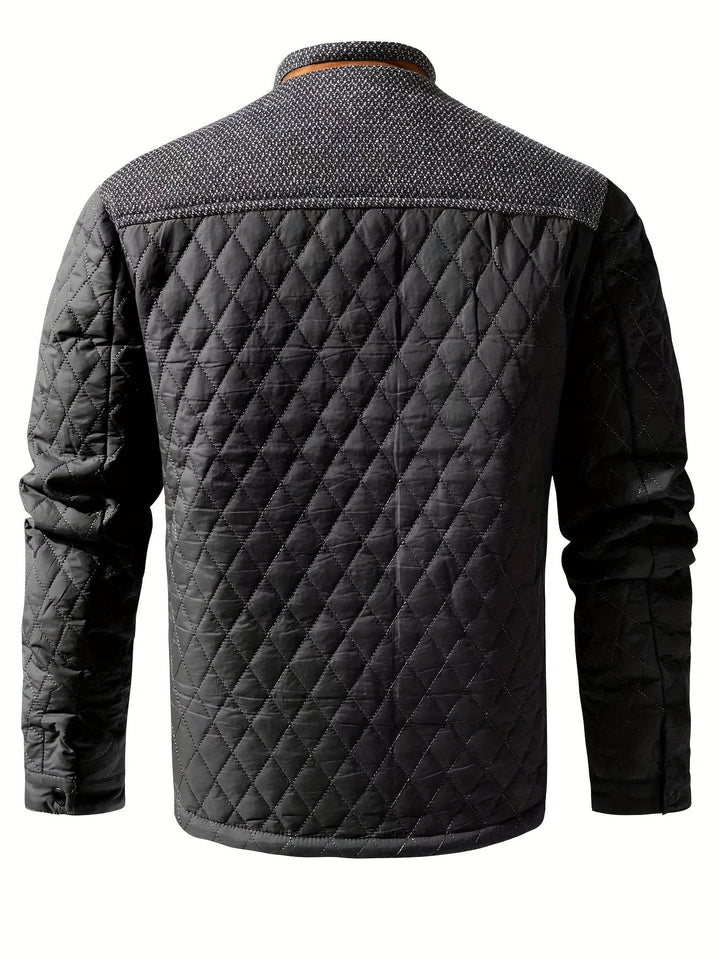 Gideon | Men's Puffer Jacket Stand Collar Winter Insulated 10