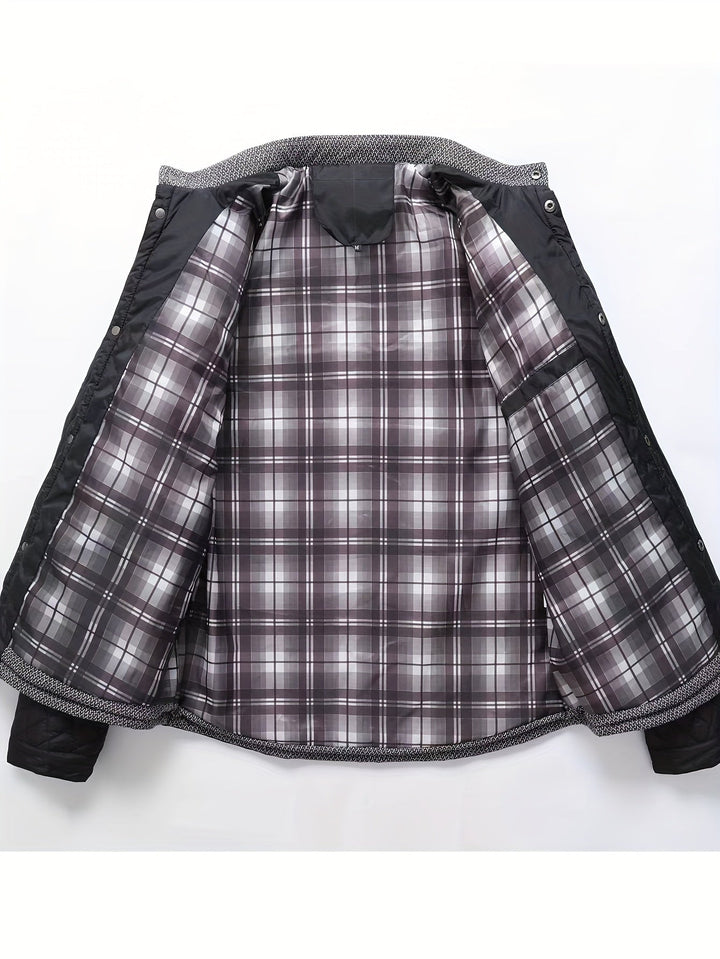 Gideon | Men's Puffer Jacket Stand Collar Winter Insulated 11
