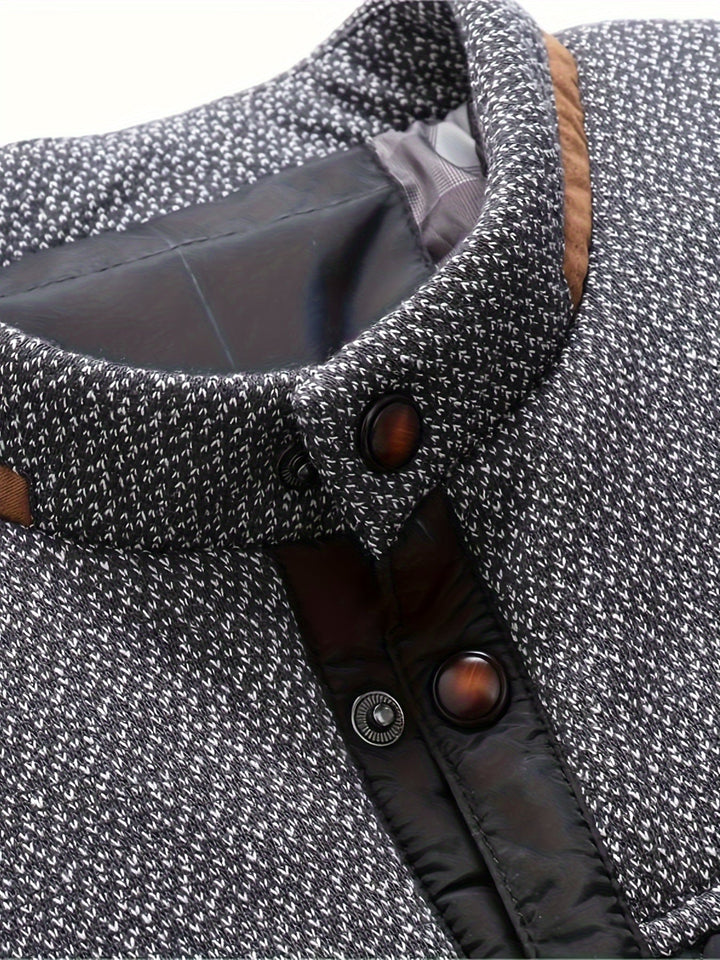 Gideon | Men's Puffer Jacket Stand Collar Winter Insulated 12