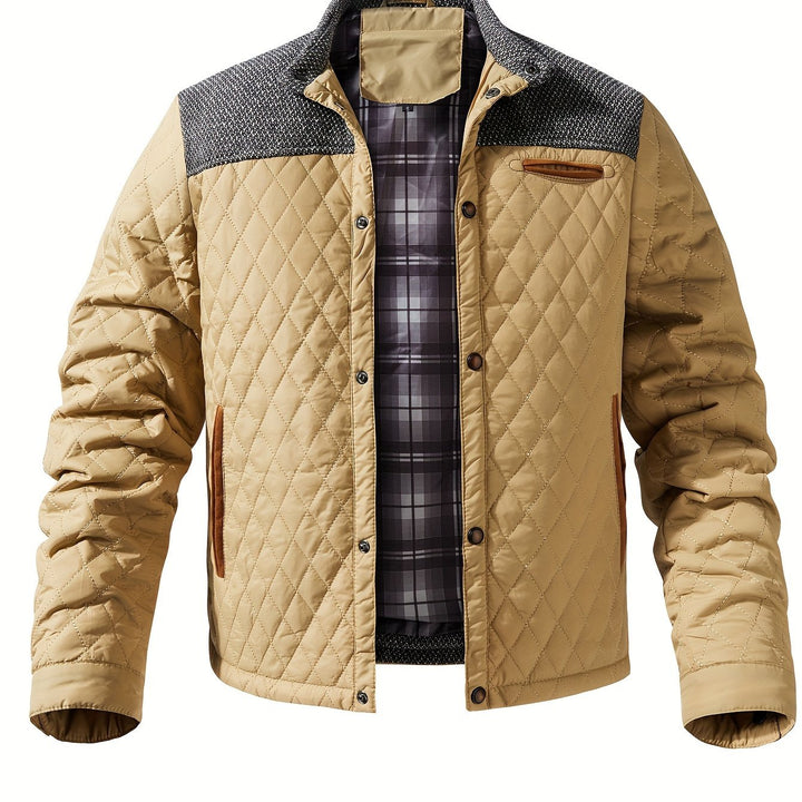 Gideon | Men's Puffer Jacket Stand Collar Winter Insulated 3