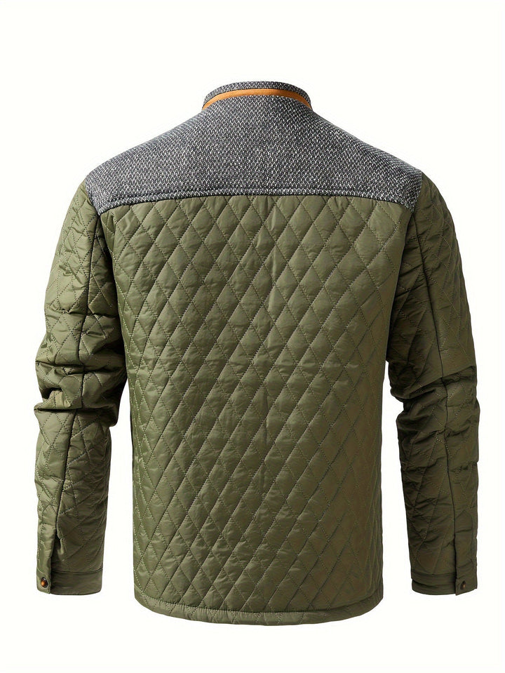 Gideon | Men's Puffer Jacket Stand Collar Winter Insulated 5