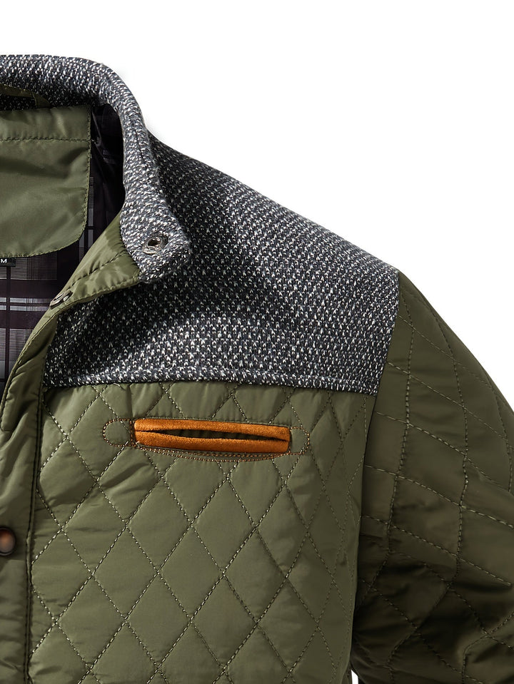 Gideon | Men's Puffer Jacket Stand Collar Winter Insulated 7