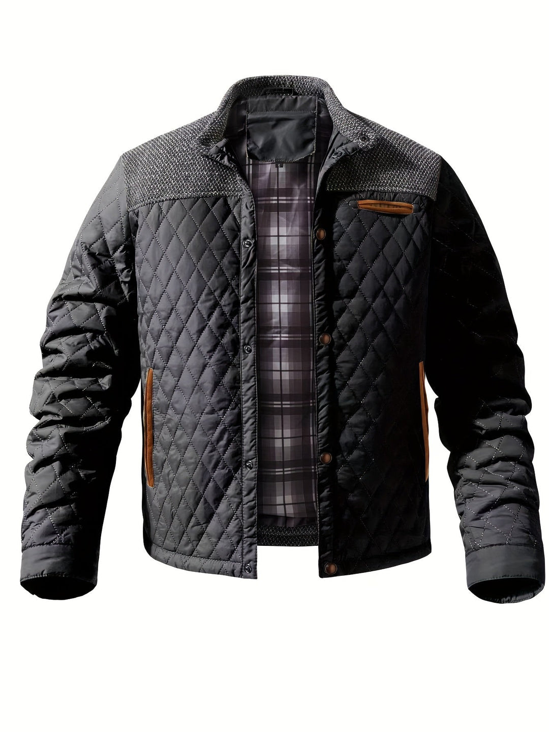 Gideon | Men's Puffer Jacket Stand Collar Winter Insulated 9