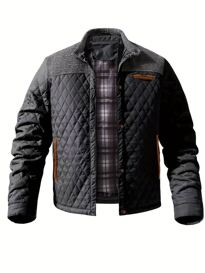 Gideon | Men's Puffer Jacket Stand Collar Winter Insulated 9