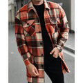 Gijsbert | Men's Plaid Flannel Shirt Jacket Shacket